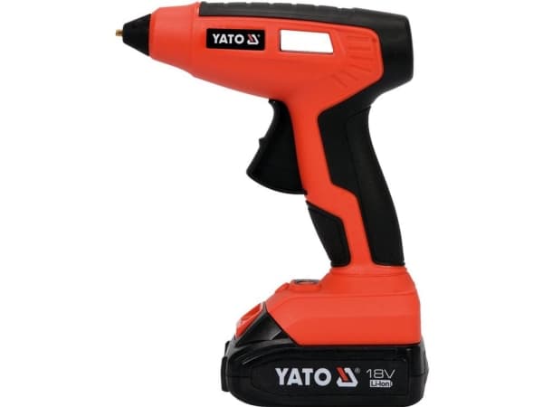 Yato YT-82854, Elektrisk limpistol, Sort, Rød, 25 g/min, 25 s, 1,1 cm, 200 °C