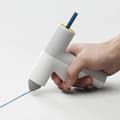 Miniatyrbild 2 av 6: uppladdningsbar sladdlös elektrisk smältlimpistol, smart skydd, med 10st limstift