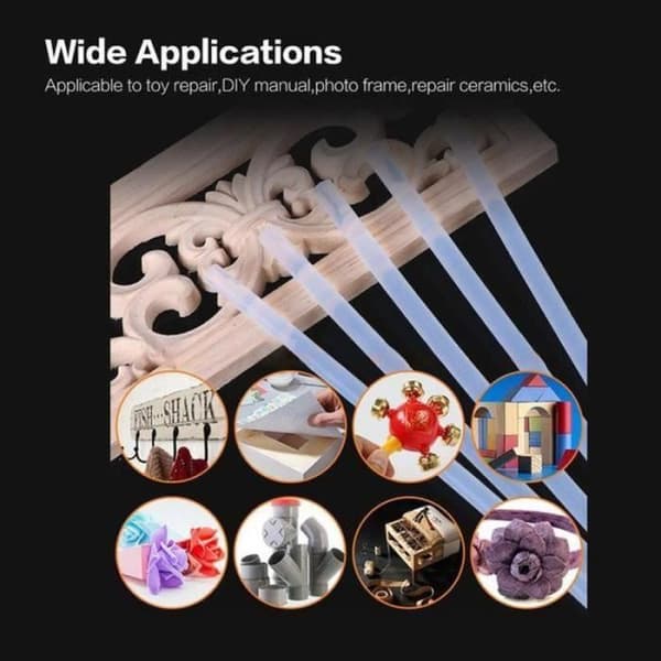 240 st Hot Glue Stick 7×100mm - Hot Glue Sticks for Hot Glue Gun