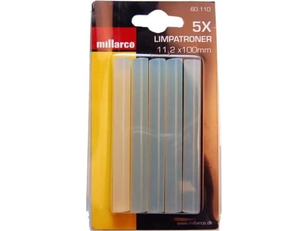 Pistolet do kleju Usorteret Limpatroner 11,2x100 mm. -5 stk.