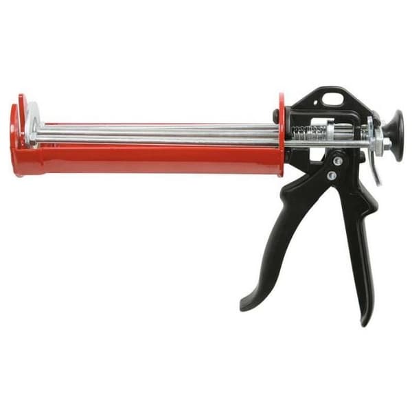 Dubbelkolvs pistol - KS - 310 ml - Röd - Spray - För 380 ml patroner