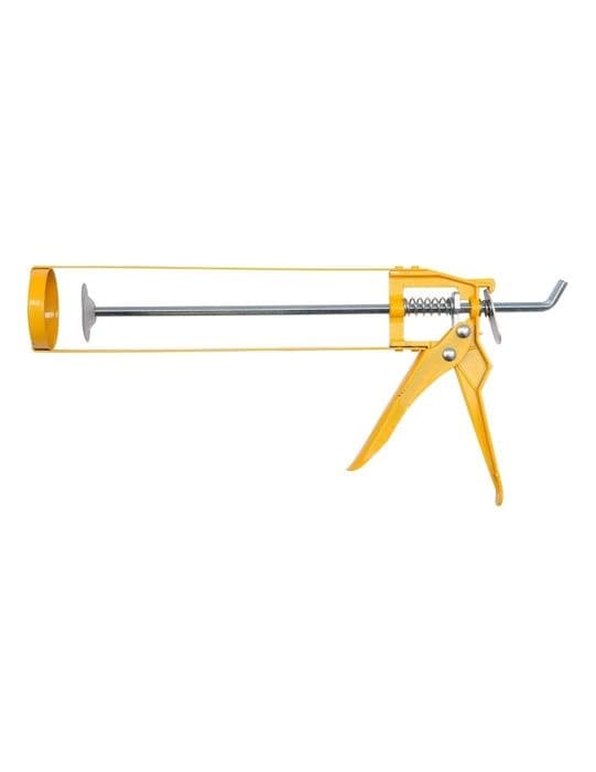 Metallisk skelettpistol, extruderingspistol, silikonspruta