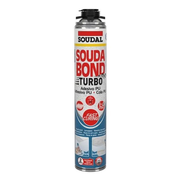 Soudabon turbopistol skumlim 750ml soudal.