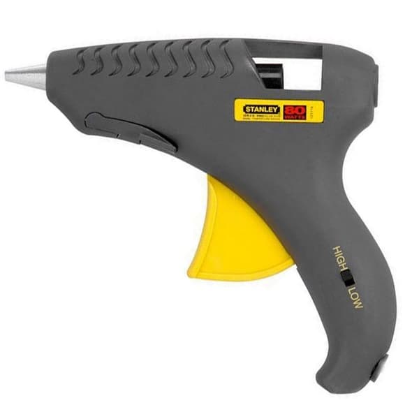 STANLEY DUALMELT elektrisk limpistol - 220V / 25-80W - Multifunktionell varmlimning - Grå