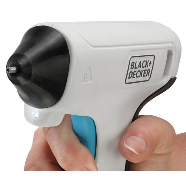 BLACK+DECKER Sladdlös limpistol 3,6V - BCGL115-XJ - Med 20 limstift
