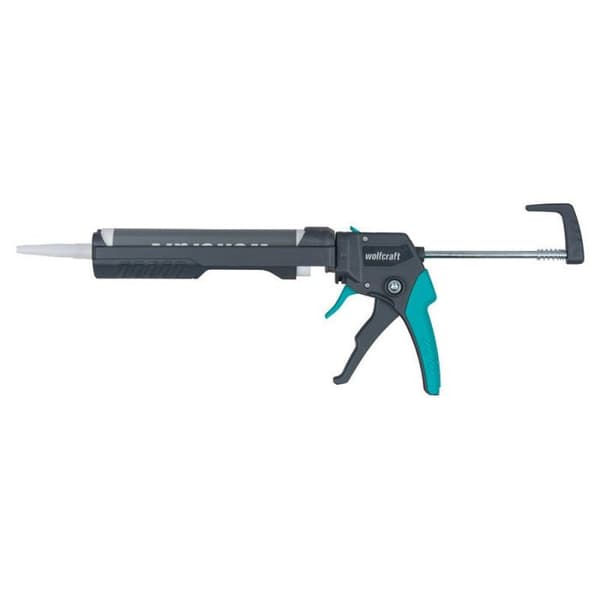 Mekanisk patronpistol för spackel, silikon, murbruk, lim, akryl - wolfcraft 4358000