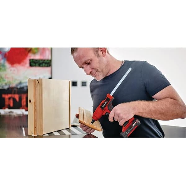 Einhell Trådlös limpistol TE-CG 18 Li - Solo Power X-Change (18V, med 5 limstavar) Levereras utan batteri eller laddare