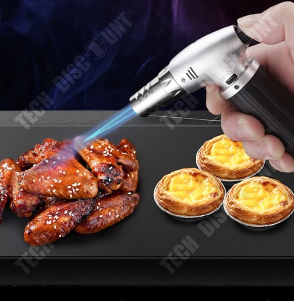 TD® Bärbar köksfackla Direktinsprutningssvetspistol Cigarettändare BBQ Moxibustion Tändare