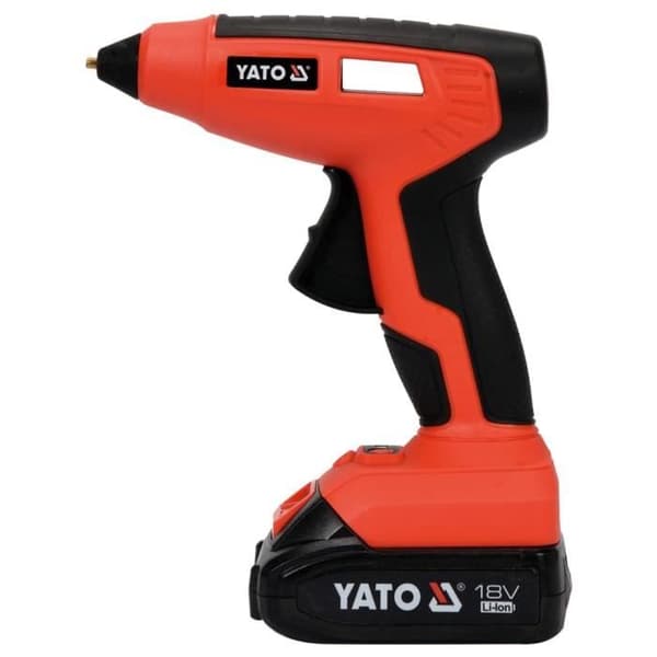 YATO högflödeslimpistol med 1,5 Ah Li-Ion-batteri 11 mm 18V