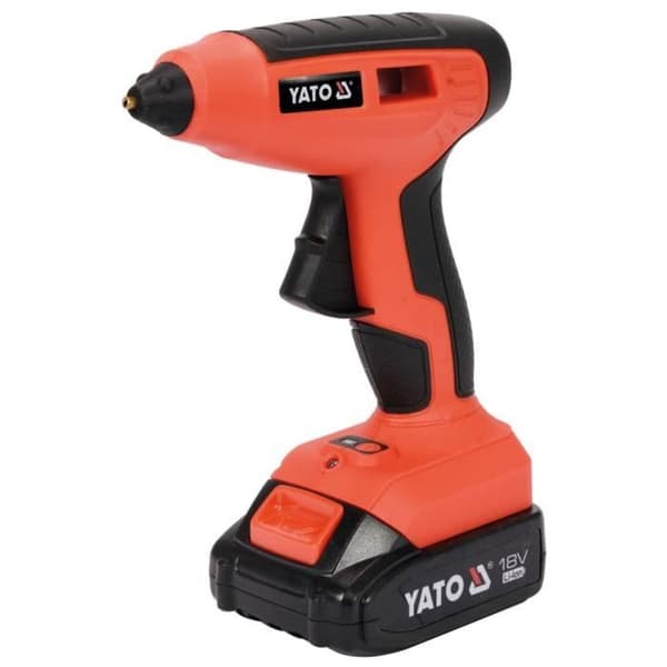 YATO högflödeslimpistol med 1,5 Ah Li-Ion-batteri 11 mm 18V