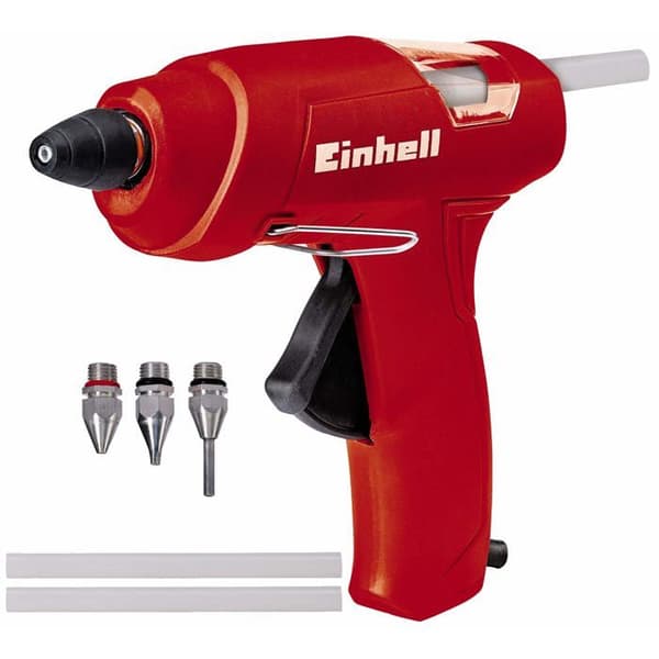 Einhell limspruta TC-GG 30 (30 W, Värmeeffekt: 200 W) Levereras med munstycken och 3 limstavar.