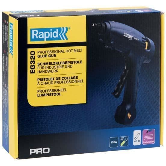 RAPID EG320 professionell limpistol - Blå - Elektrisk - 11mm - 5min