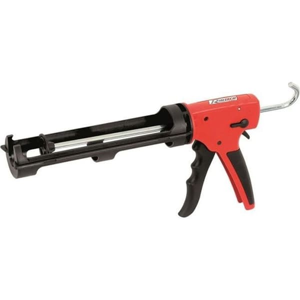 Pistol med patronhållare - Ribitech - Pro - Droppfri - Trådlös - Röd