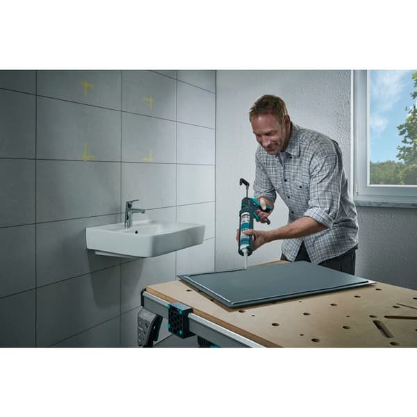 Mekanisk patronpistol för spackel, silikon, murbruk, lim, akryl - wolfcraft 4358000