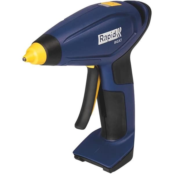 Sladdlös limpistol - Rapid BGX7 - 3,6V batteri - Värmer upp på 20s - Ø 7mm