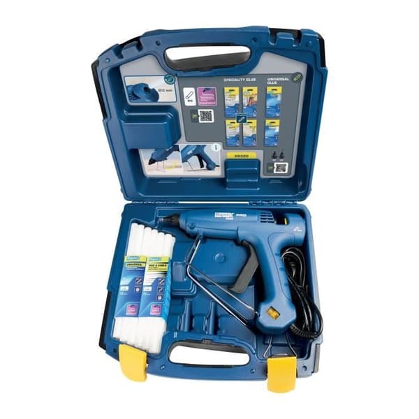 RAPID EG320 professionell limpistol - 1000g/h PRO Box + 24 sticks lim