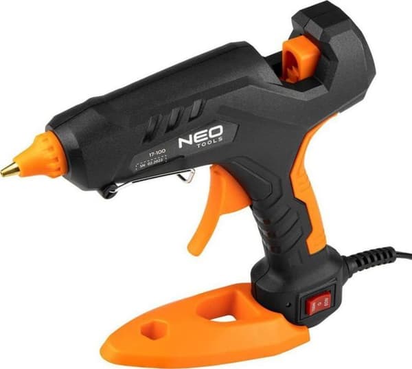 Neo - 17-100 - Limapistol 11 mm, 60/100W, 12 limstavar, 3 finger skydd, fodral.