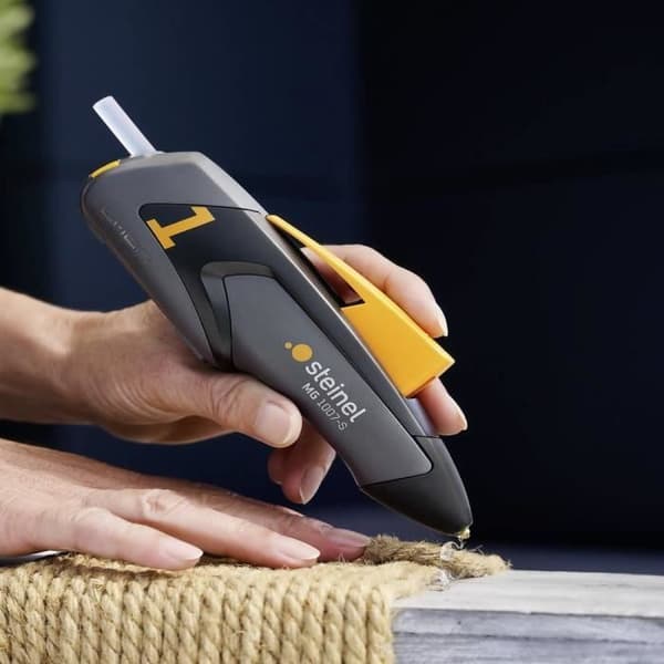 STEINEL Mobileglue 1007-S sladdlös limpistol - Integrerat Li-ION-batteri - Vit