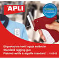 Miniatyrbild 1 av 3: Textilprislapp pistol - agipa - Standard - Röd/Vit - Trådlös - Nål 2,0 mm
