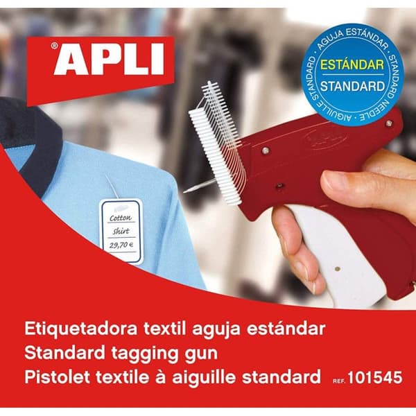 Standard textilfästpistol med nålar