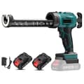 Miniatyrbillede 1 af 2: Trådløs elektrisk limpistol, 18V, anti-drypp funktion, 4 hastighedsindstillinger,Med 2XBatteri