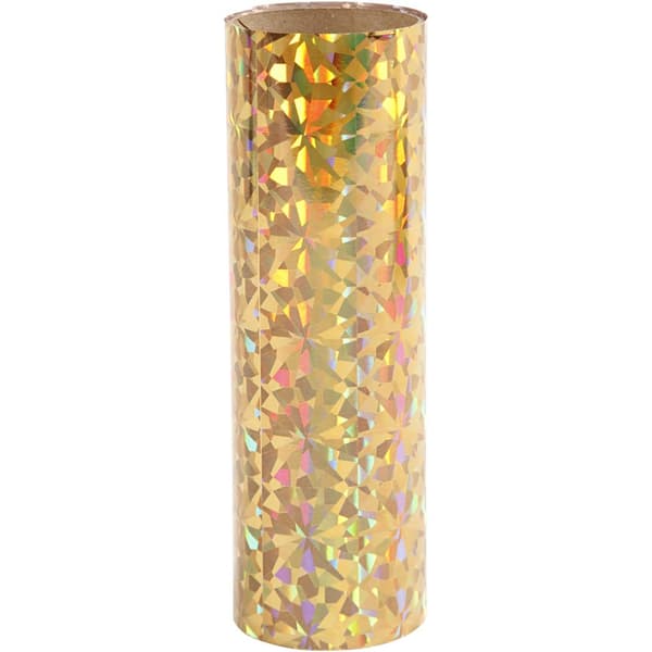 Dekorationsfolie Metallic -Guld - 15,5x50 cm