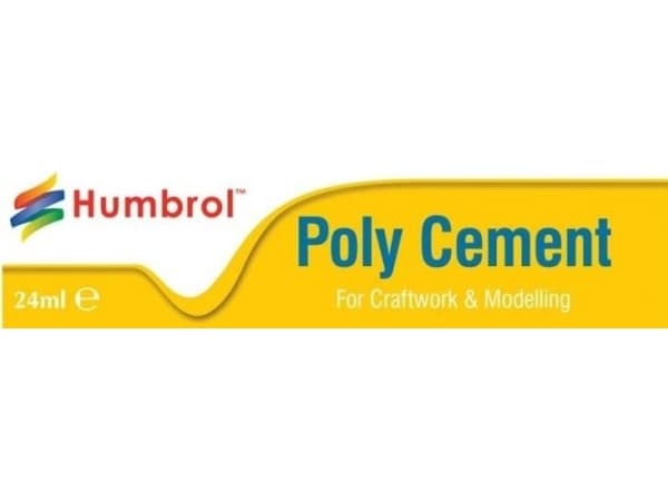 Humbrol Modelling Glue tuubissa 24 ml. Humbrol Poly Cement Universal