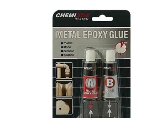Chemistik Kaksikomponenttinen epoksiliima METAL EPOXY GLUE 5min. 40g