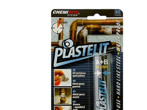 Chemistik PLASTELIT hurtigkobling to-komponent epoksy sparkel 50g