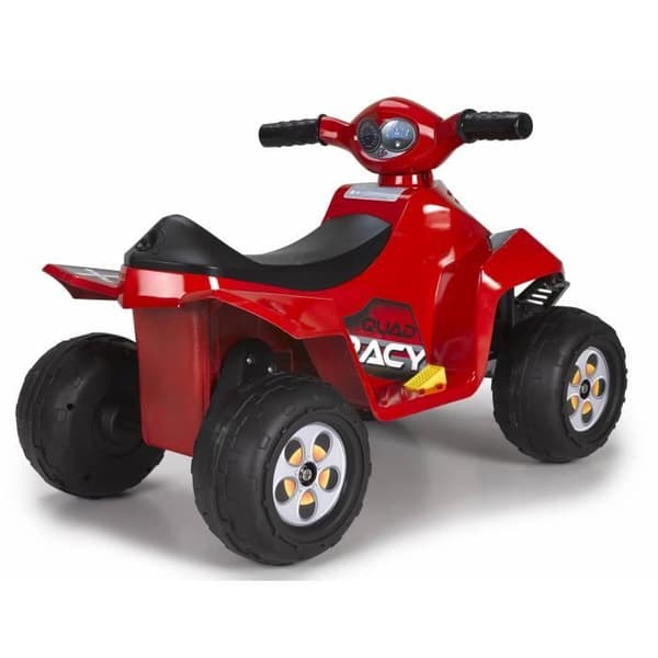 FEBER - Quad Racy Red - Elfordon för barn 6 volt