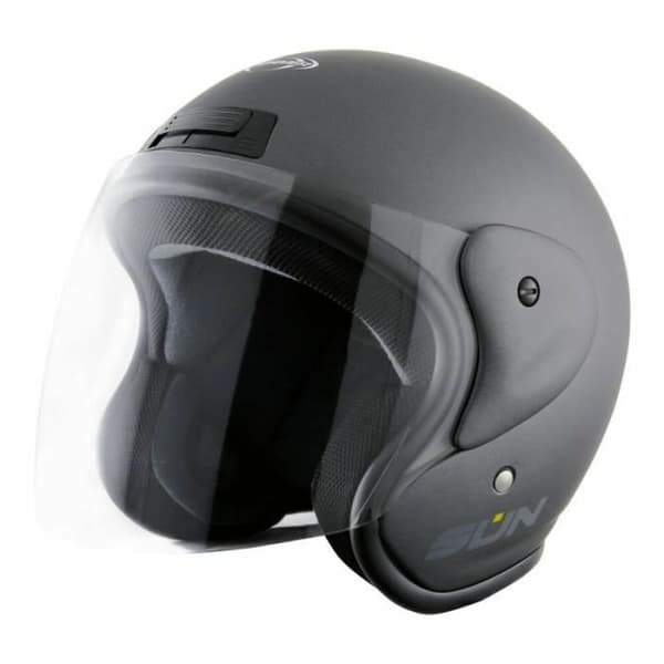 Hjelm Stormer Sun 2 Sort Motorcykel Jet