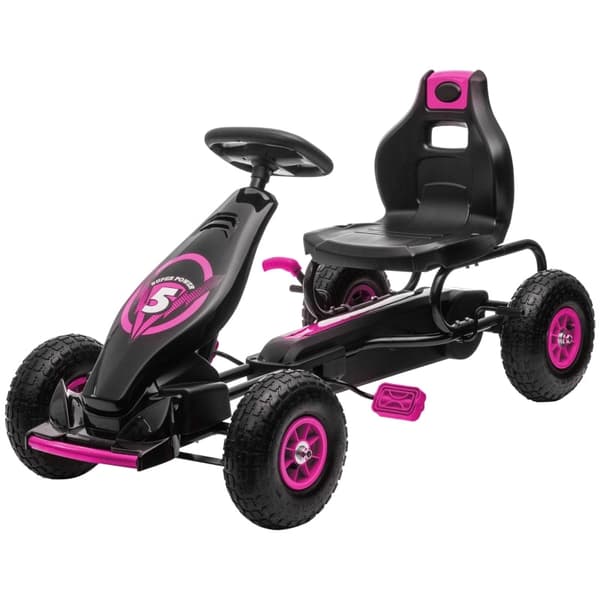 Rootz Kids Go-Kart - Pedalbil - Ride-On for børn - Styrker koordinationen - 121 cm x 58 cm x 61 cm