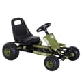 Miniatyrbillede 1 af 2: Go Kart, Kør På, Fire Hjul, Unisex,Grøn