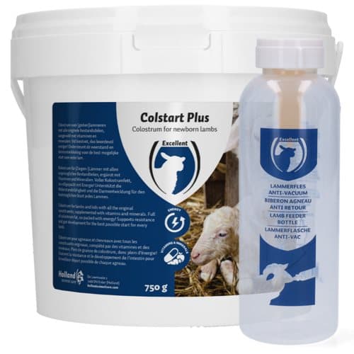 Colstart Plus - Råmjölk för nyfödda lamm, moderlösa lamm, svaga lamm och multiplar