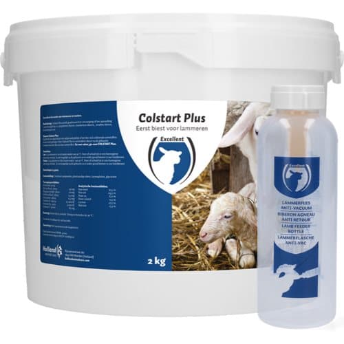 Colstart Plus - Colostrum til nyfødte lam, moderløse lam, svage lam og multipla