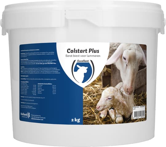 Colstart Plus - Colostrum til nyfødte lam, moderløse lam, svage lam og multipla 2 KG