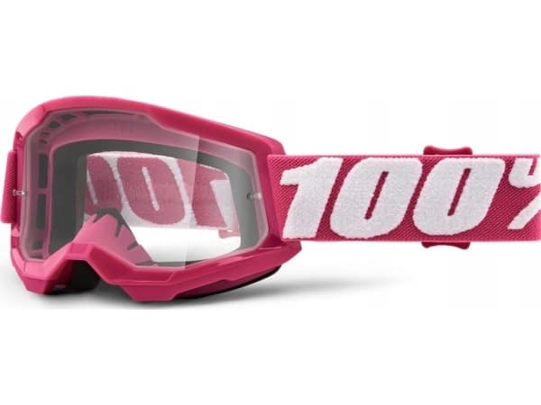 100 % beskyttelsesbriller 100 % STRATA 2 JUNIOR FLETCHER (klar anti-tåkelinse, LT 88 %-92 %) (NY)