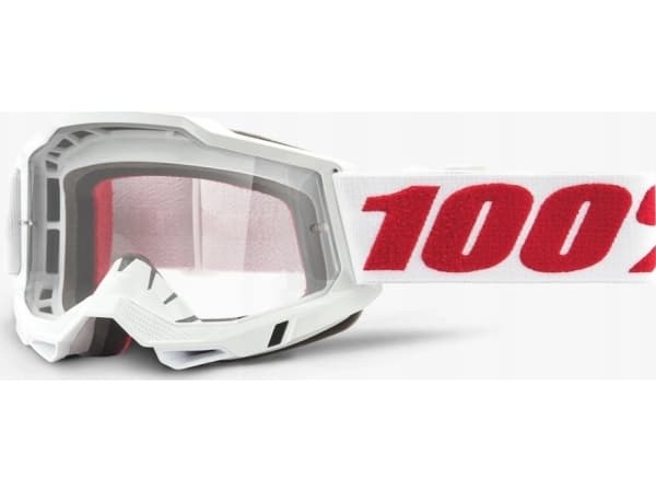 100% Suojalasit 100% ACCURI 2 COBRA (läpinäkyvä huurtumaton linssi, LT 88%-92%) (UUTUUS!)
