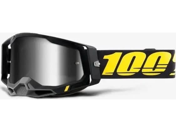 100% Goggles 100% RACECRAFT 2 ARBIS (Transparent Glass Anti-Fog, LT 88% -92% + 10 Skidding) (NEW)