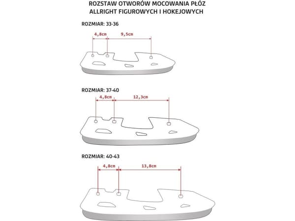 Allright FIGURE SKATEBOARD r.L 40-43 mod.253B