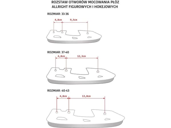 Allright FIGURE SKATEBOARD r.L 40-43 mod.223B