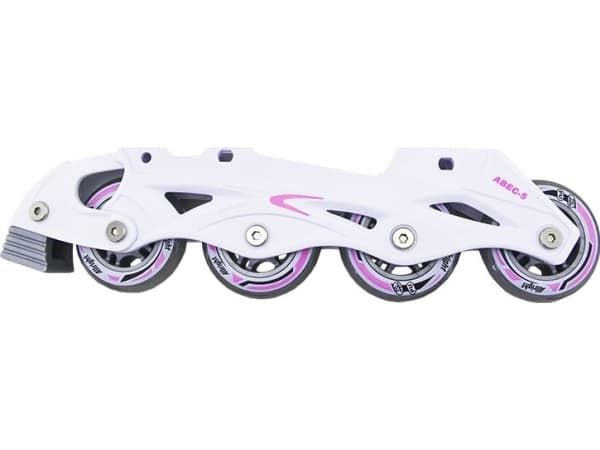 Allright Łyżwy figurowe 2w1 Max Power biało-różowe r. 40-43 (SKŁFMSMP43)