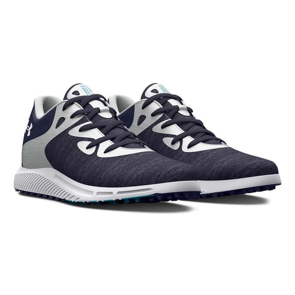 Under Armour Golf Golf Sko Charged Breathe 2 Knit Sl Blå EU 39