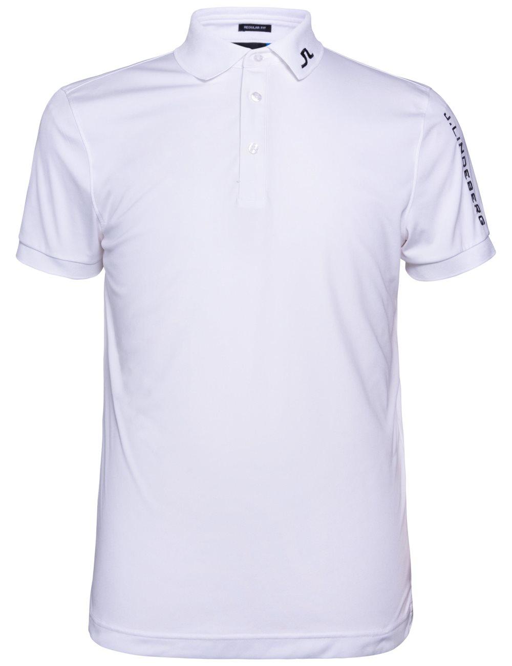 J Lindeberg Tour Tech TX Jersey White