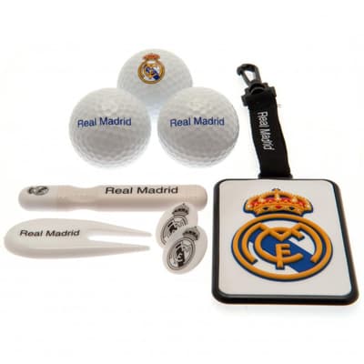 Real Madrid FC Premium Golf Gift Set (8 Pieces)