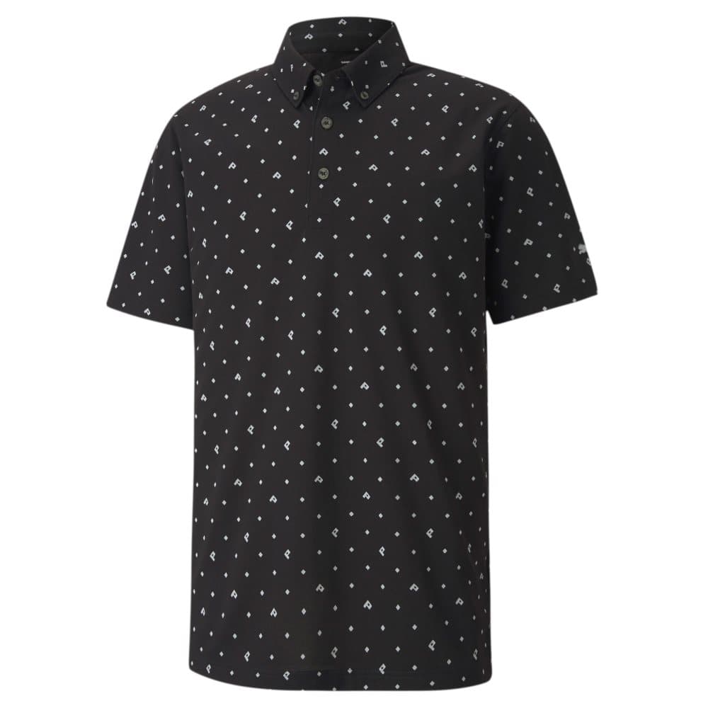 Puma Golf Pique P Polo Black