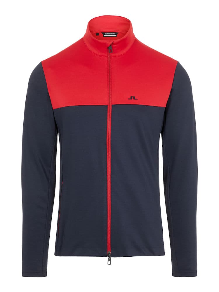 J Lindeberg Banks Midlayer Red Bell