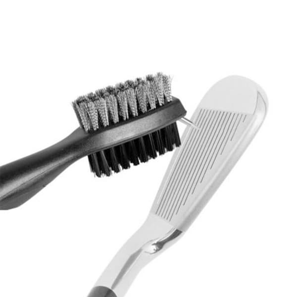 Golf Club Cleaning Brush & Groove Cleaner With Retractable Reel