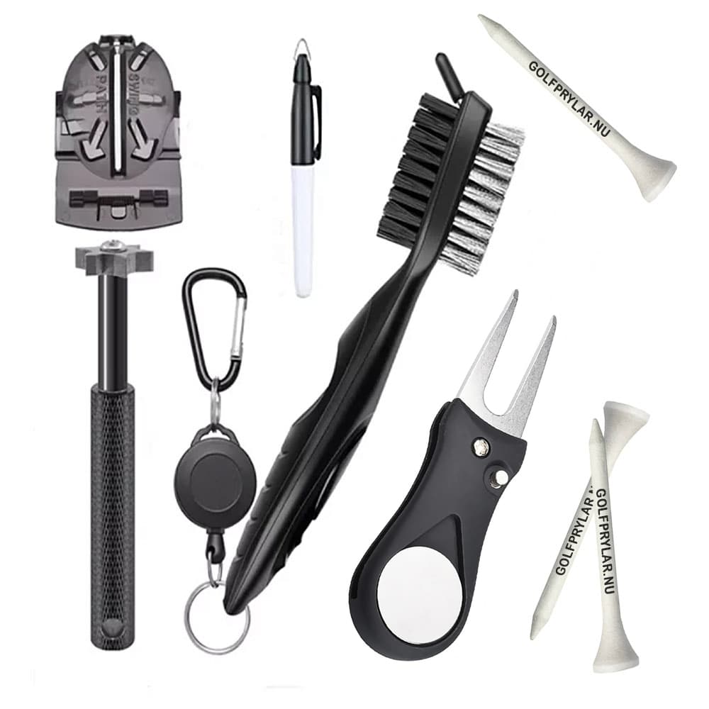 Kit med golftillbehör