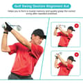 Miniatyrbillede 2 af 9: Golf Wrist Trainer Golf Swing Training Aid Golf Wrist Brace